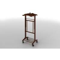 Вешалка напольная Элиса арт.V01-МТ003 (вишня тёмная №4)