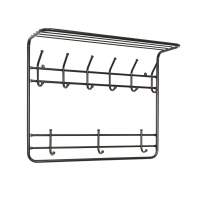 Вешалка 2х ярусная 80 см арт.ВСП 9 Ч (черный) Вешалка 2х ярусная 80 см арт.ВСП 9 Ч (черный)