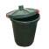 Бак круглый с крышкой 105л. (темно-зеленый) арт.ЭП 753693