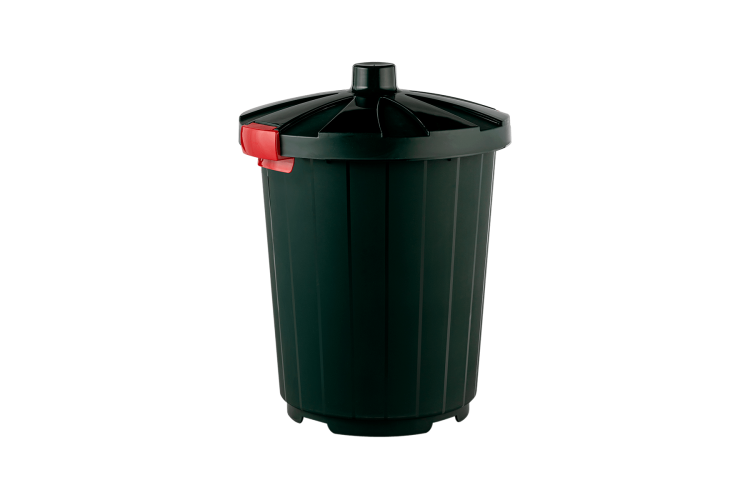 Бак круглый с крышкой 105л. (темно-зеленый) арт.ЭП 753693
