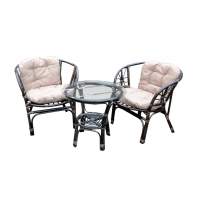 Набор мебели Багамы Мини арт.CV-14C коньячный, бежевый  Garden story 