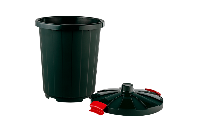 Бак круглый с крышкой 105л. (темно-зеленый) арт.ЭП 753693-2