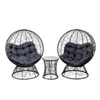 Набор мебели Николетта . арт.CN450-MT,CN350-MT коричневый, синий  Garden story 