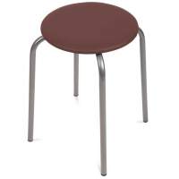 Табурет Эконом-2 арт.ТЭ2/К (круглое сиденье), коричневый