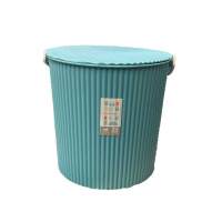 Ведро универсальное с крышкой 10л. (бирюзовое) арт.ЭП 012740