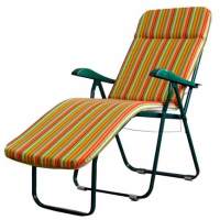 Кресло -шезлонг Леонардо арт.с446/123 антрацит антрацит, зеленый