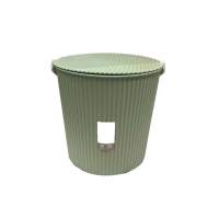 Ведро универсальное с крышкой 10л. (ментол (светло-зеленый) арт.ЭП 179148