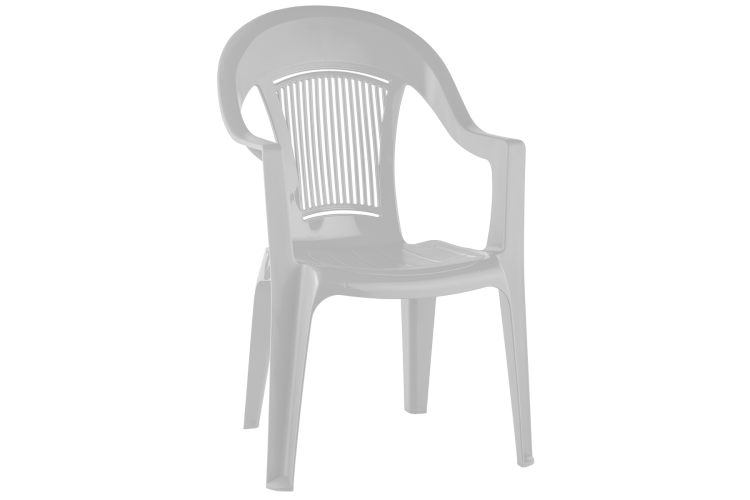 Кресло пластиковое Фламинго арт.ЭП 013402 (белое)