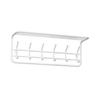 Вешалка с полкой 80 см арт.ВСП 7 Б (белый)