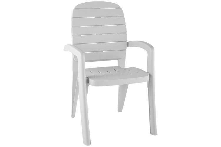 Кресло пластиковое Прованс арт.ЭП 762884бл (белое)