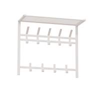 Вешалка с полкой Торонто 22 арт.ВСПТ22 Б 1 уп (Белый)