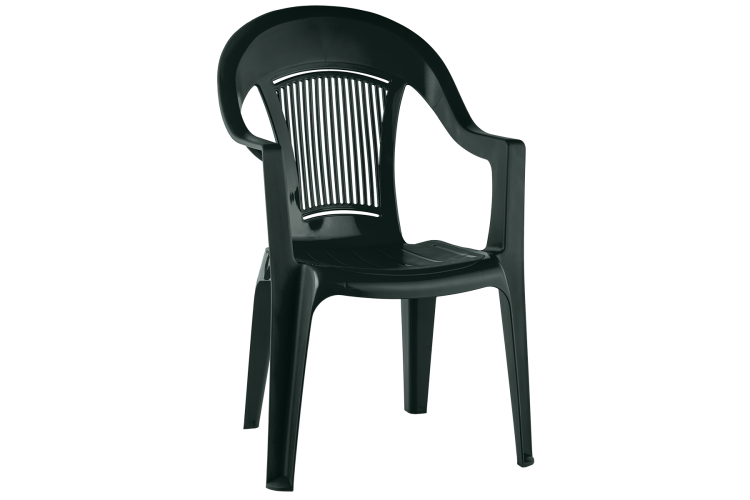 Кресло пластиковое Фламинго арт.ЭП 013440 (темно-зеленое)