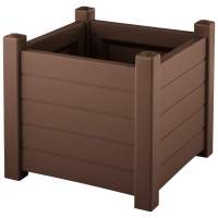 Кашпо Прованс арт.ЭП 496757 квадратное (какао)