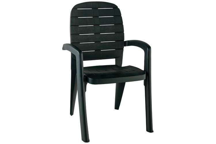 Кресло пластиковое Прованс арт.ЭП 762884тз (темно-зеленое)