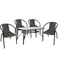 Набор мебели Луис арт.WR-SX026, SC-094 коричневый,  Garden story 