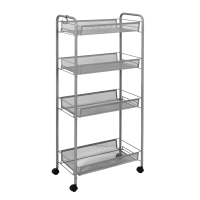 Этажерка напольная Ладья 24К арт.Э 342 С , серый