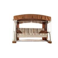 Качели садовые 4-х местные Саванна арт.с1004