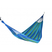 Гамак тканевый двухместный без перекладины 2000х1500мм (16шт/уп в ассортименте, рис. полоска) арт.WR-F05B/1  Garden story 