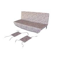 Качели садовые 3-х местные Ирис с москитной сеткой арт.GS1447 "Garden story"