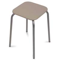 Табурет Эконом-3 арт.ТЭ3/Б (квадратное сиденье), бежевый