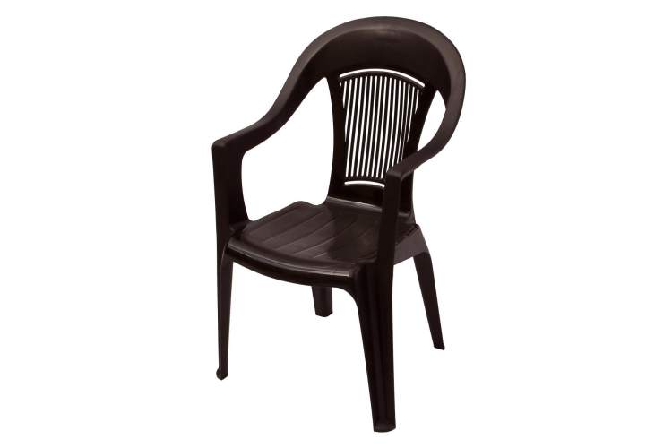 Кресло пластиковое Фламинго арт.ЭП 013457 (шоколад)