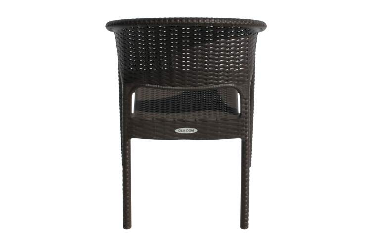 Кресло пластиковое Ola Dom арт.ЭП 442295 (коричневое)-5