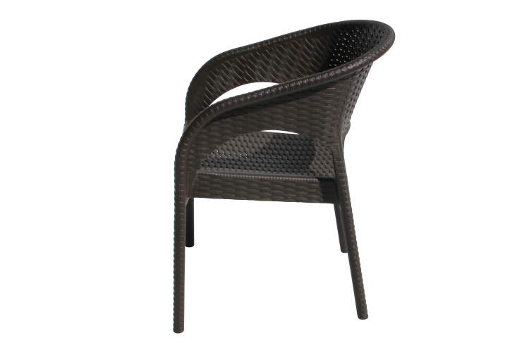 Кресло пластиковое Ola Dom арт.ЭП 442295 (коричневое)-4