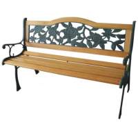 Лавочка садовая арт.WR5102 WR5102 1250х520хН760мм