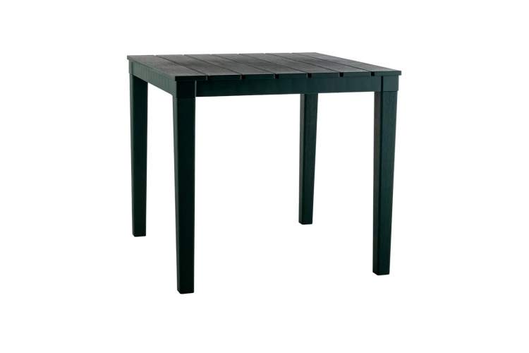 Стол пластиковый Прованс арт.ЭП 762921тз квадратный (темно-зеленый)