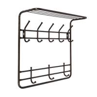 Вешалка 2х ярусная 60 см арт.ВСП 8 М (медный антик) Вешалка 2х ярусная 60 см арт.ВСП 8 М (медный антик)