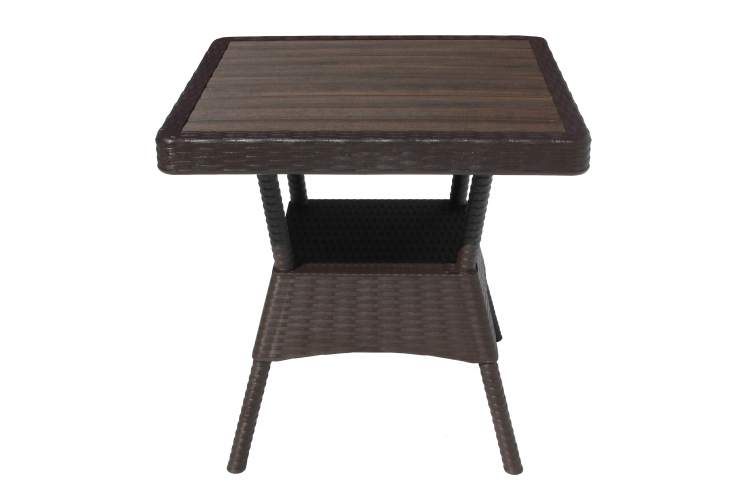 Набор мебели Ola Dom арт.ЭП 442295 + ЭП 442332 коричневый, (2стула+стол 76x76см) (коричневый)-9