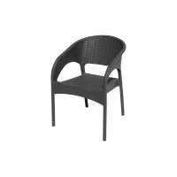 Кресло пластиковое Ola Dom арт.ЭП 442301 (антрацит)