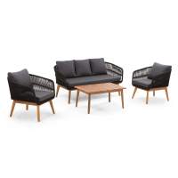 Набор мебели Камелия арт.GS002 черный, серый  Garden story 