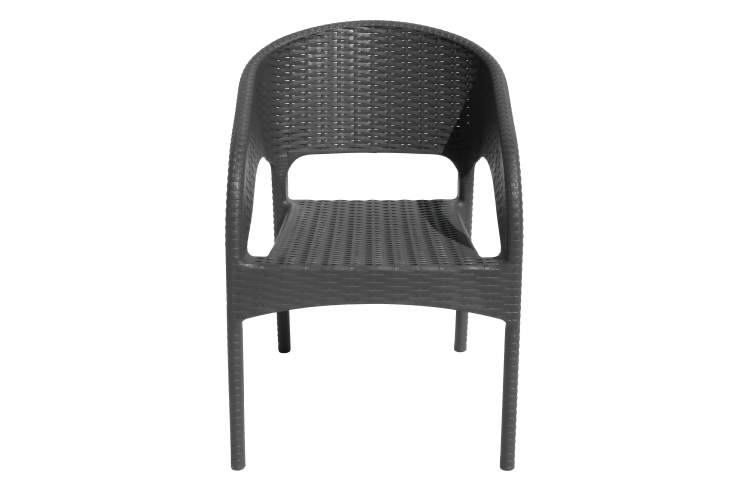 Кресло пластиковое Ola Dom арт.ЭП 442301 (антрацит)-1