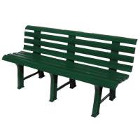 Скамья пластиковая арт.СКП-МТ008 (темно-зеленая)