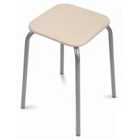 Табурет Эконом-3 арт.ТЭ3/СК (квадратное сиденье), слоновая кость