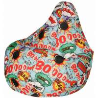 Кресло -мешок XL велюр арт.5027621, разноцветный (Bang)