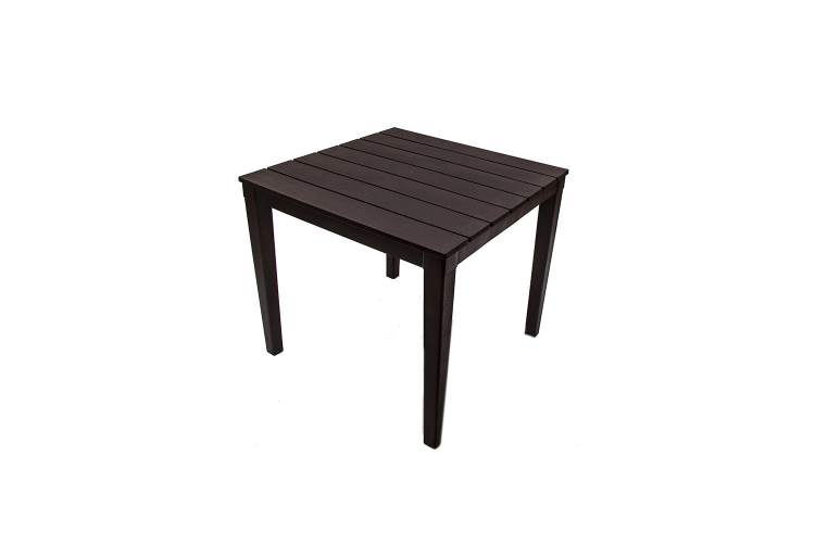 Стол пластиковый Прованс арт.ЭП 762921шк квадратный (шоколад)-2