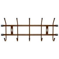 Вешалка настенная ВН5 арт.ВН5/А 5 крючков (медный антик)