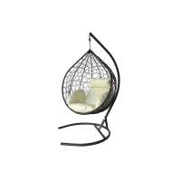 Кресло подвесное Сфера Лайт арт.BG6767 (стойка+основание.корич.,корзн.корич.,подуш.беж. 3уп. (Б))