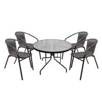 Набор мебели Марсель арт.WR2719, SC-122T желто-черный,  Garden story 