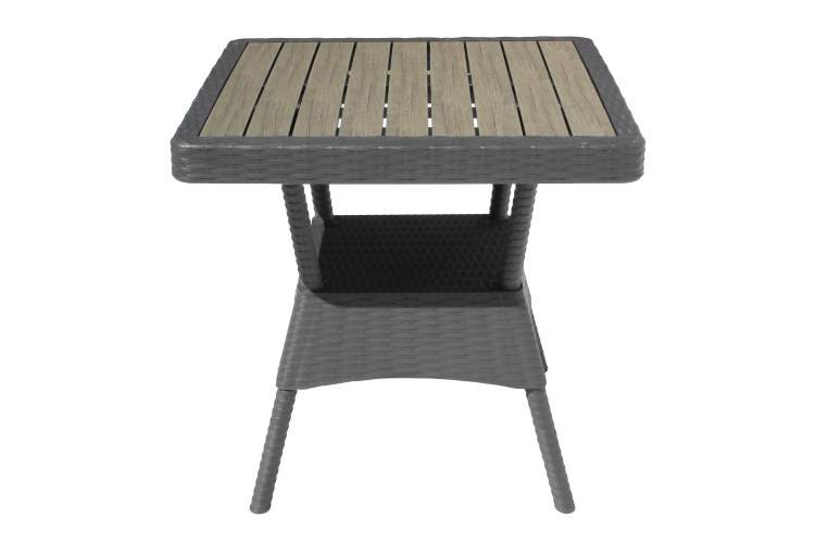 Набор мебели Ola Dom арт.ЭП 442301+ ЭП 442349 антрацит, (2стула+стол 76x76см) (антрацит)-9