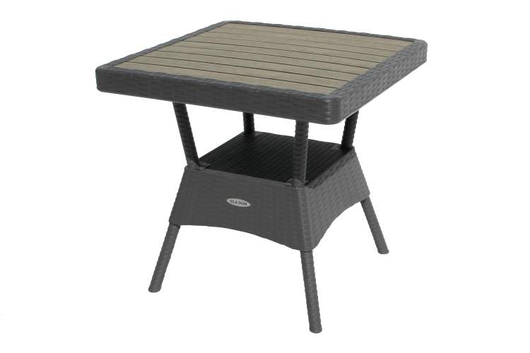 Набор мебели Ola Dom арт.ЭП 442301+ ЭП 442349 антрацит, (2стула+стол 76x76см) (антрацит)-7