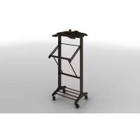 Вешалка напольная Элиса арт.V01-МТ002 (венге, черный №3499)