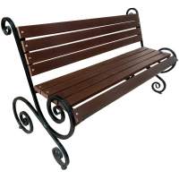 Лавочка садовая Шарм арт.ЛШ-150 разборная 1,5м (без подлокотников)