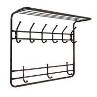 Вешалка 2х ярусная 80 см арт.ВСП 9 М (медный антик) Вешалка 2х ярусная 80 см арт.ВСП 9 М (медный антик)