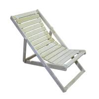 Кресло -шезлонг Альбатрос-2 арт.Ш1 светлое дерево бежевый, без м/э