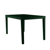Стол пластиковый Прованс арт.ЭП 762938тз прямоугольный (темно-зеленый)