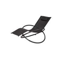 Лежак Концепт арт.WR-C010, текстилен (черный)  Garden story 