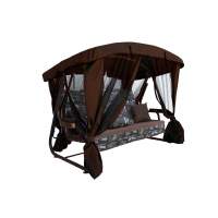 Качели садовые 3-х местные Ранго Премиум Веста арт.МС3310-2025